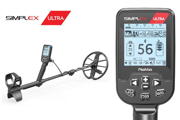 Nokta Simplex ULTRA Metalldetektor & Nokta Zubehörpaket als Gratiszugabe