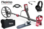 Nokta FINDX PRO Metalldetektor mit Kopfhörer & Grabemesser & Detektortasche