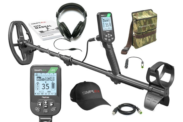 Nokta Simplex LIGHT Metalldetektor mit Kopfhörer gratis